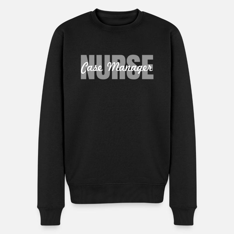 Gestionnaire de soins - Pull Premium bio Homme - noir