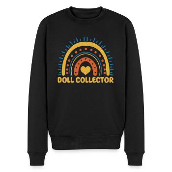 Mignon Poupée Collector Boho Rainbow - Pull Premium bio Homme - noir - Devant - Nico (187cm)