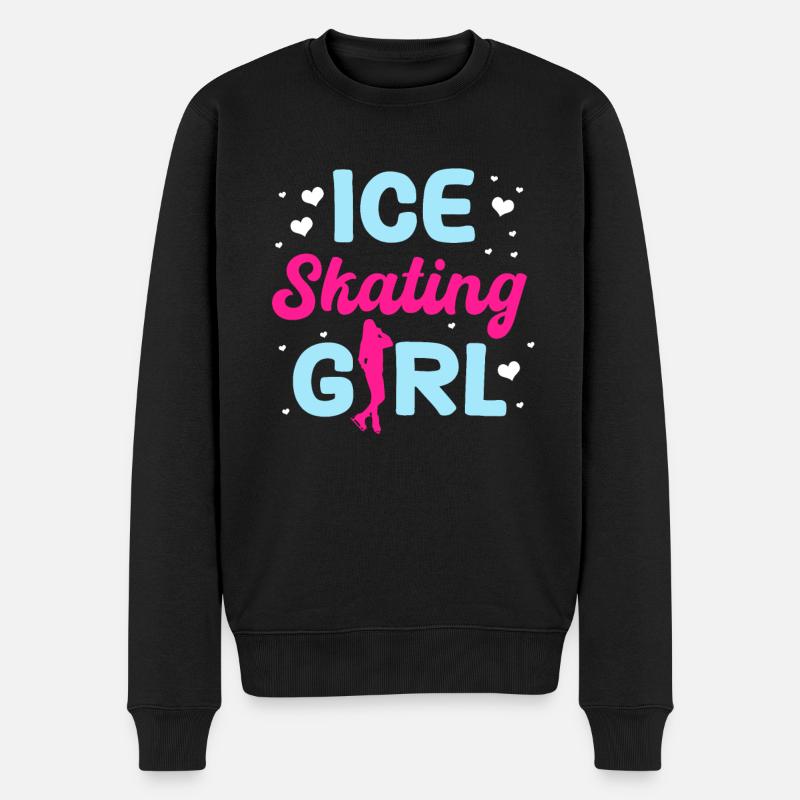 Skate Girl Design - Pull Premium bio Homme - noir
