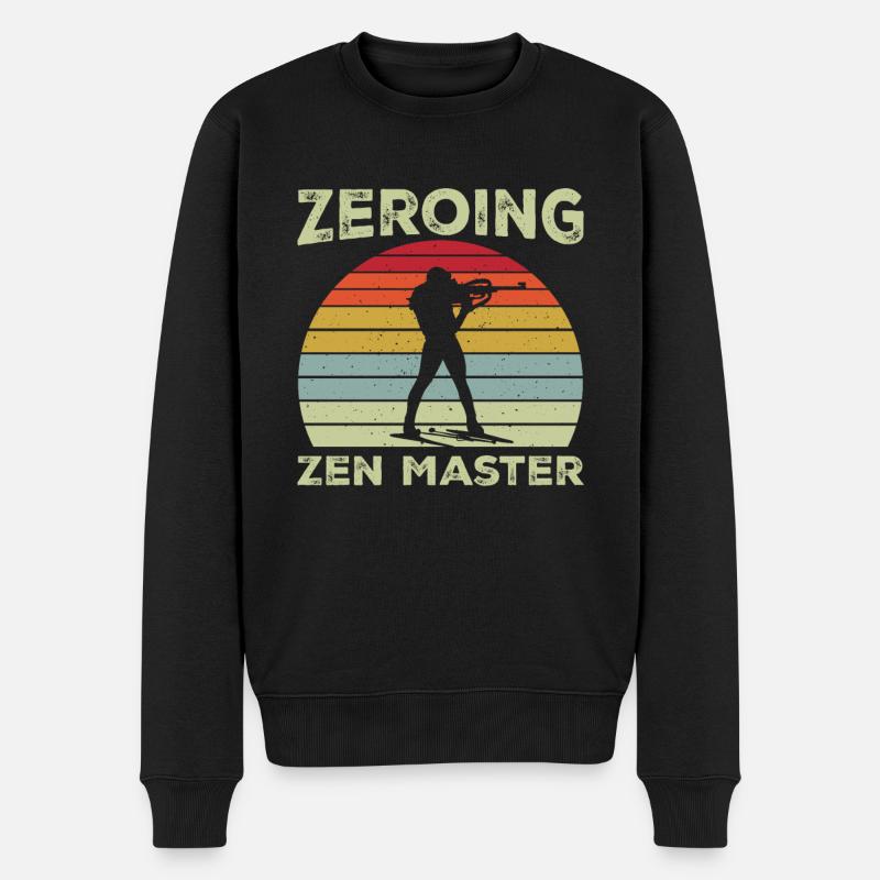 Biathlon Zeroing Zen Master - Pull Premium bio Homme - noir