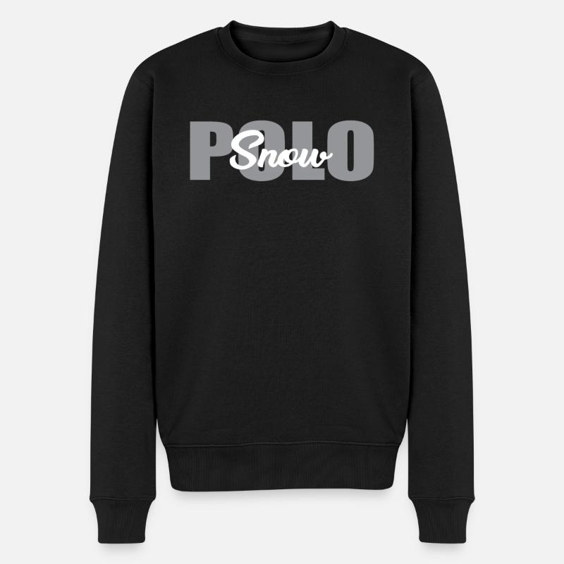 Polo sur neige - Pull Premium bio Homme - noir