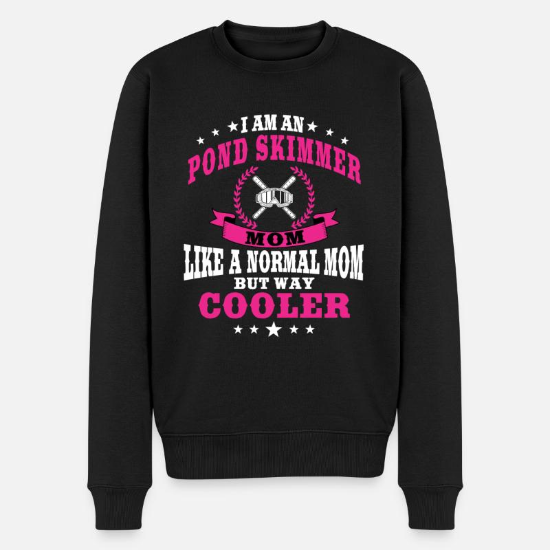 Pond Skimmer Mama - Pull Premium bio Homme - noir