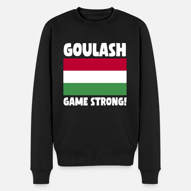Jeu de goulasch Stark - Pull Premium bio Homme - noir
