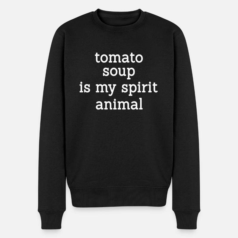 Soupe à la tomate - Pull Premium bio Homme - noir