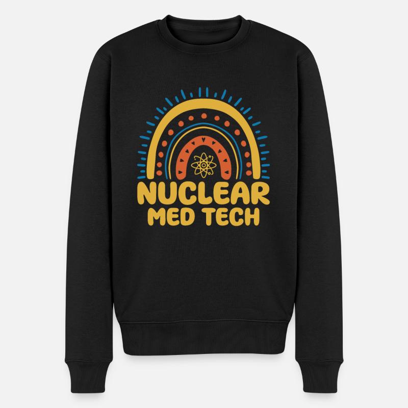 Nuklearmedizinischer Technologe Design - Männer Premium Bio Pullover - Schwarz