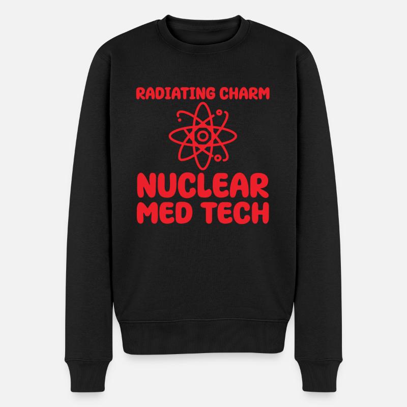 Technologue en médecine nucléaire Humour - Pull Premium bio Homme - noir