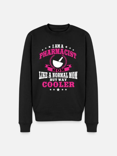 Apoteker Mom - Men's Premium Organic Jumper - black