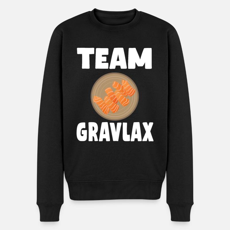 L’équipe Gravlax - Pull Premium bio Homme - noir