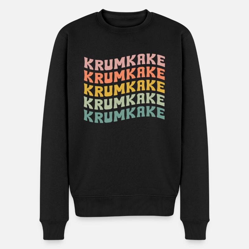 Krumkake - Pull Premium bio Homme - noir