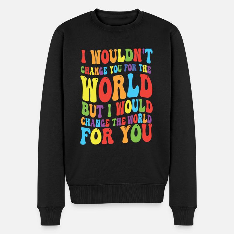 Autisme - Pull Premium bio Homme - noir