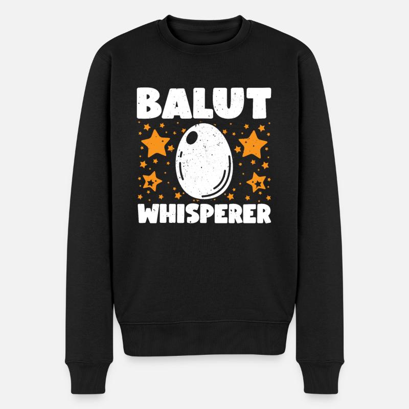 Chuchoteur Balut - Pull Premium bio Homme - noir