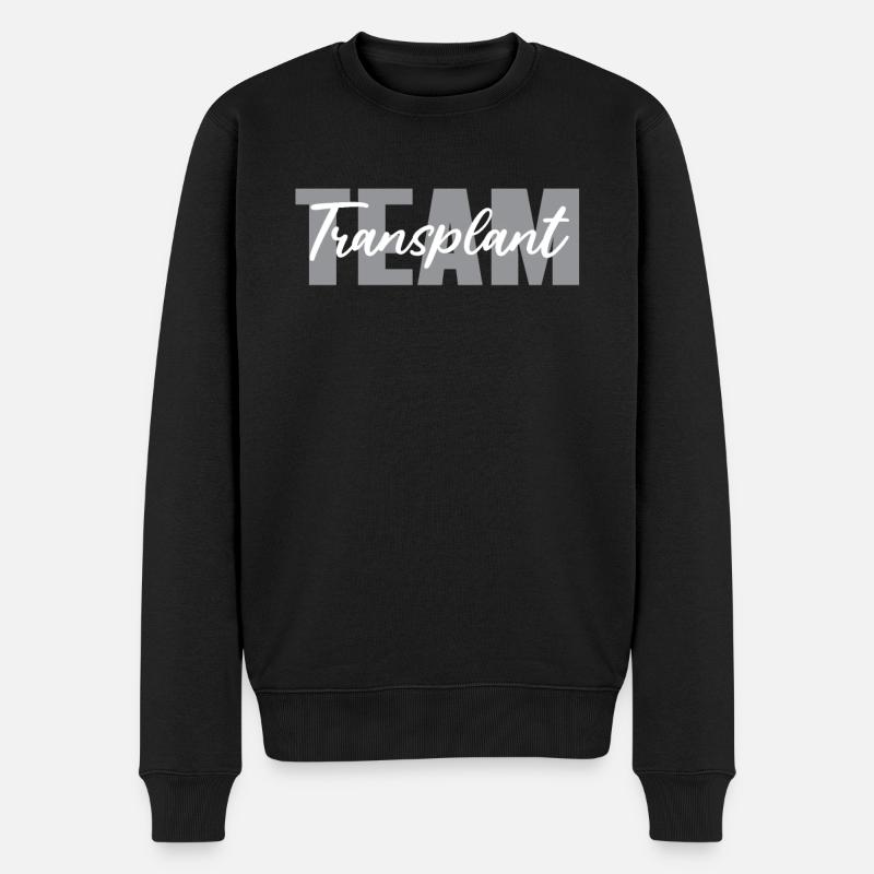 Équipe de transplantation - Pull Premium bio Homme - noir