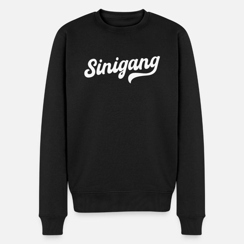 Sinigang - Pull Premium bio Homme - noir