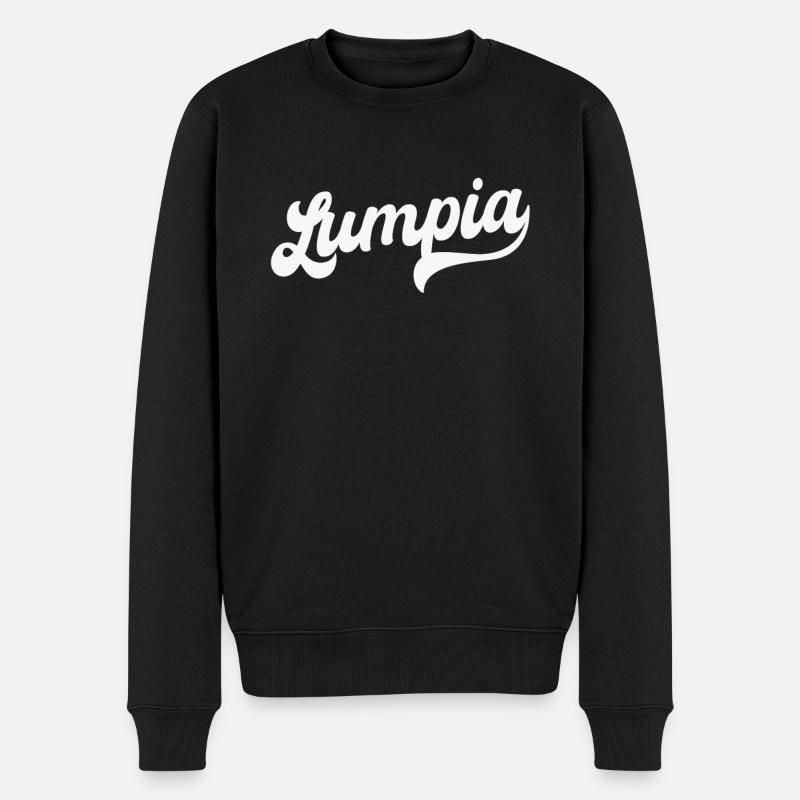 Lumpia (Lumpia) - Pull Premium bio Homme - noir
