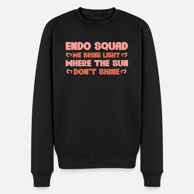 Endoskopie - Männer Premium Bio Pullover - Schwarz