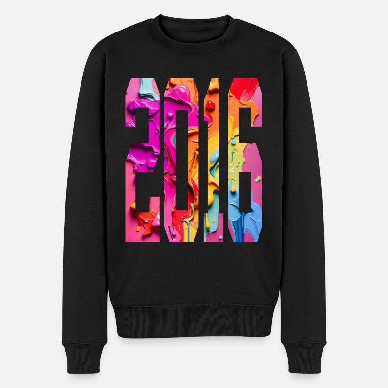 BUNT 10E ANNIVERSAIRE 2016 - Pull Premium bio Homme - noir