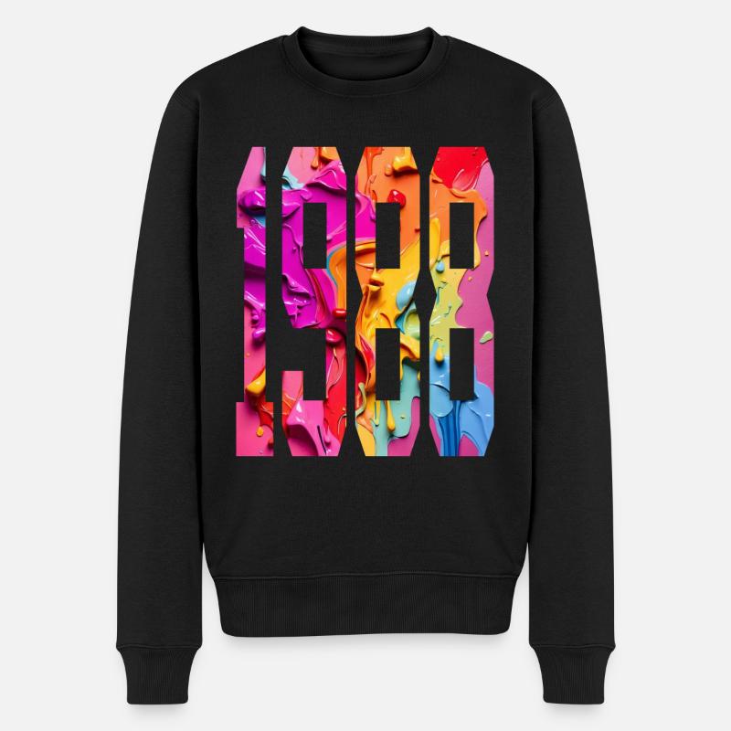 BUNT 38E ANNIVERSAIRE 1988 - Pull Premium bio Homme - noir