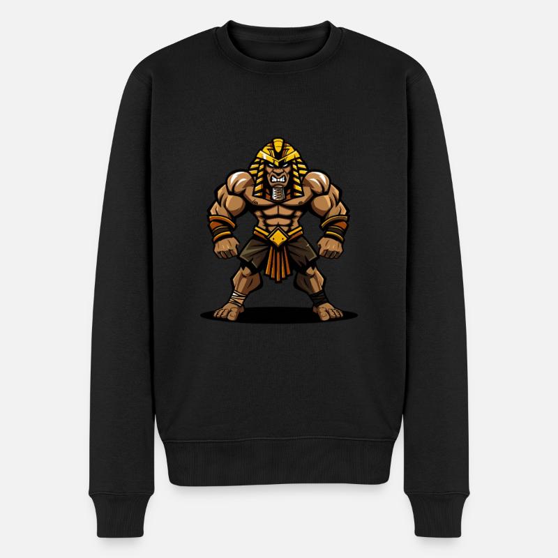 Pharaon Muscles Musculation - Pull Premium bio Homme - noir