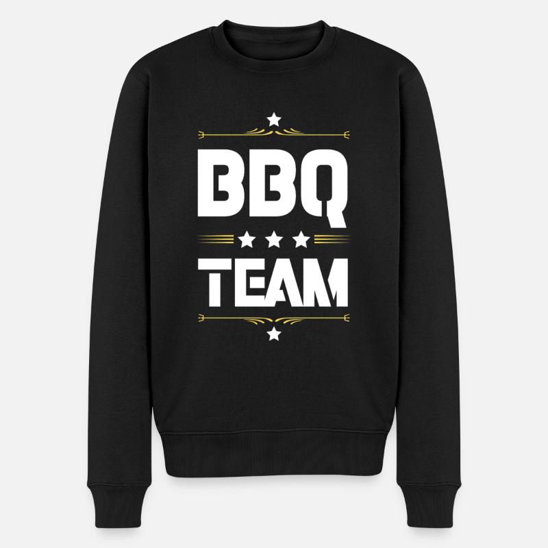 Équipe de barbecue - Pull Premium bio Homme - noir