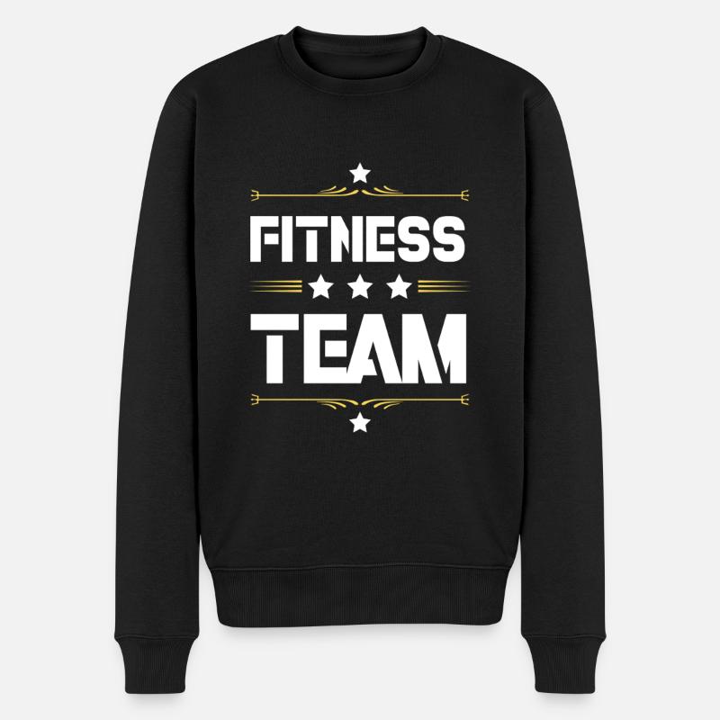 Équipe de fitness - Pull Premium bio Homme - noir