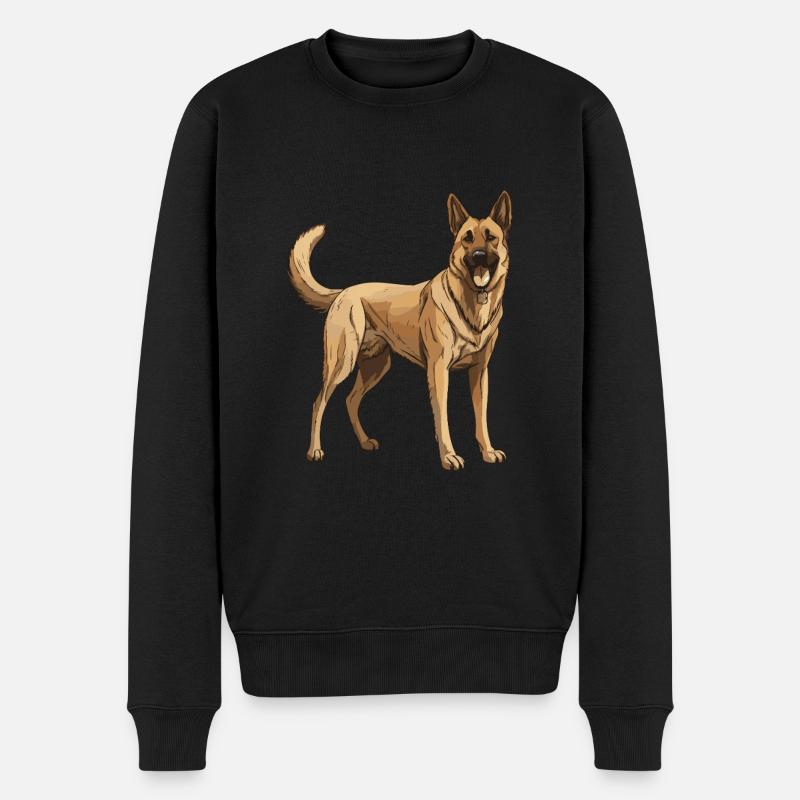 Berger allemand - Pull Premium bio Homme - noir