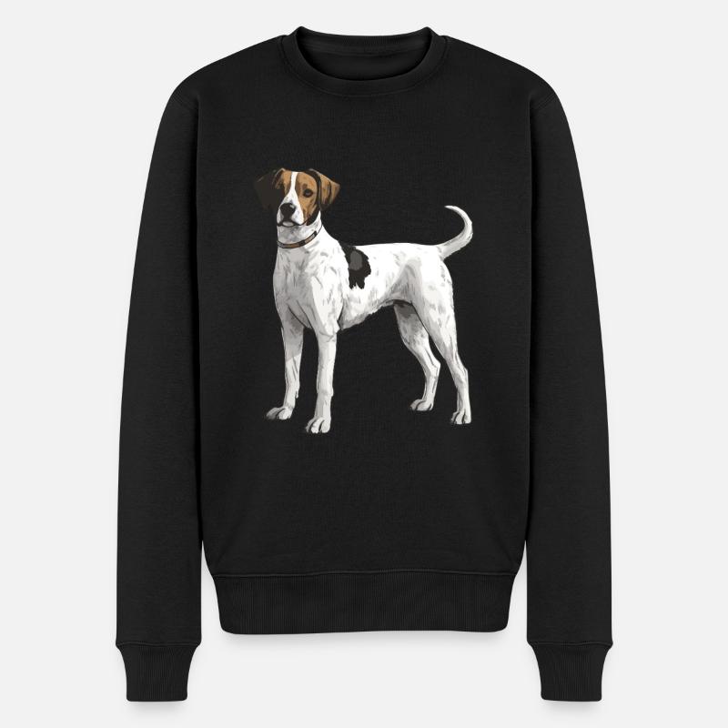 Jack Russel Terrier Chien - Pull Premium bio Homme - noir