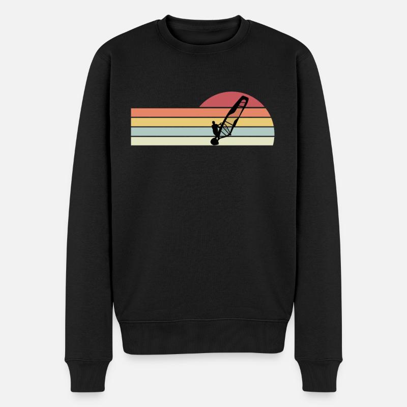 Windsurfen Windsurfer - Pull Premium bio Homme - noir