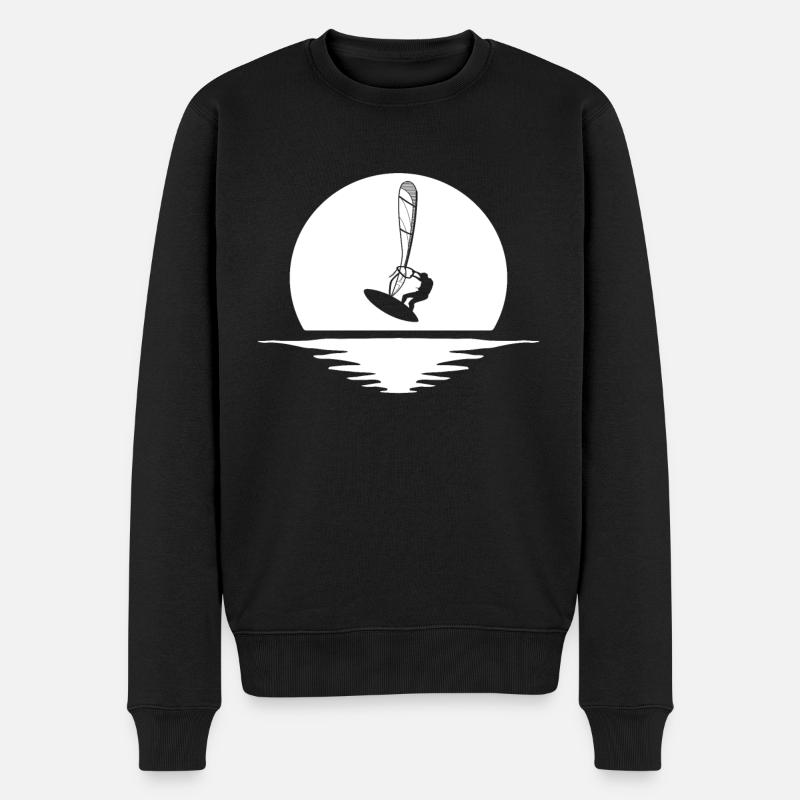 Windsurfen Windsurfer - Pull Premium bio Homme - noir