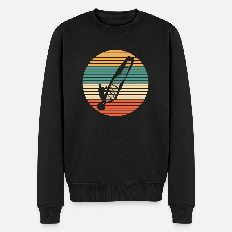 Windsurfen Windsurfer - Pull Premium bio Homme - noir