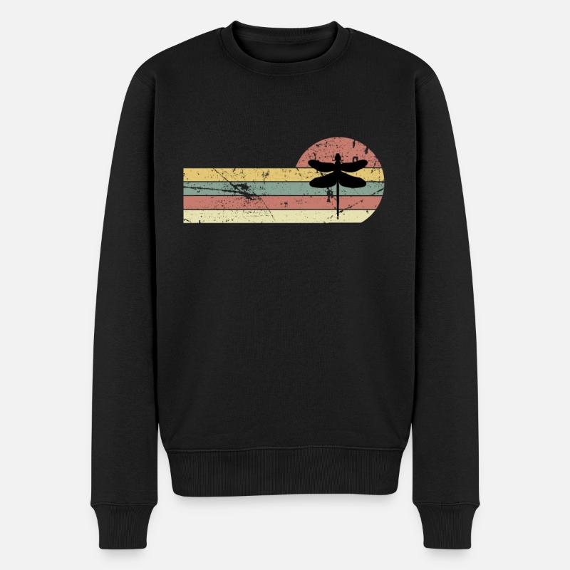 Libelle insecte nature - Pull Premium bio Homme - noir