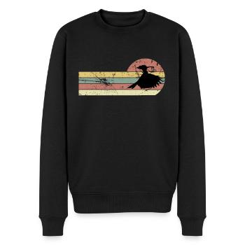 Protection de la nature - Pull Premium bio Homme - noir - Devant - Nico (187cm)