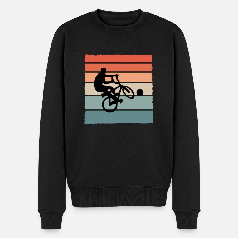 Cyclisme Sport Vélo - Pull Premium bio Homme - noir