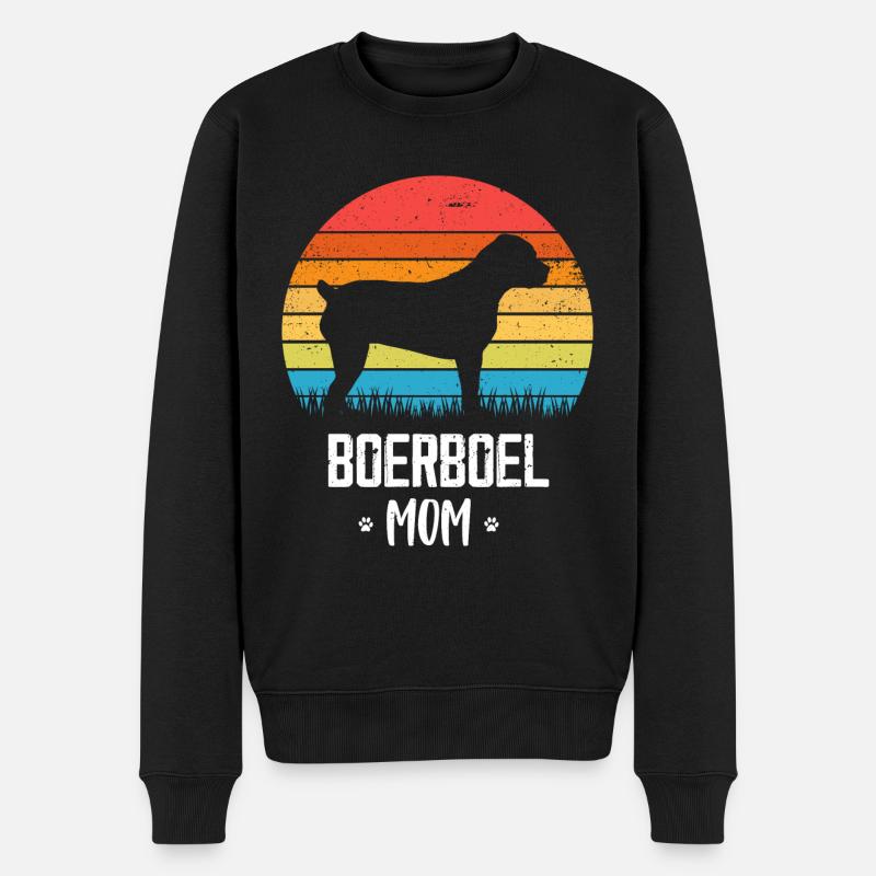 Boerboel - Männer Premium Bio Pullover - Schwarz