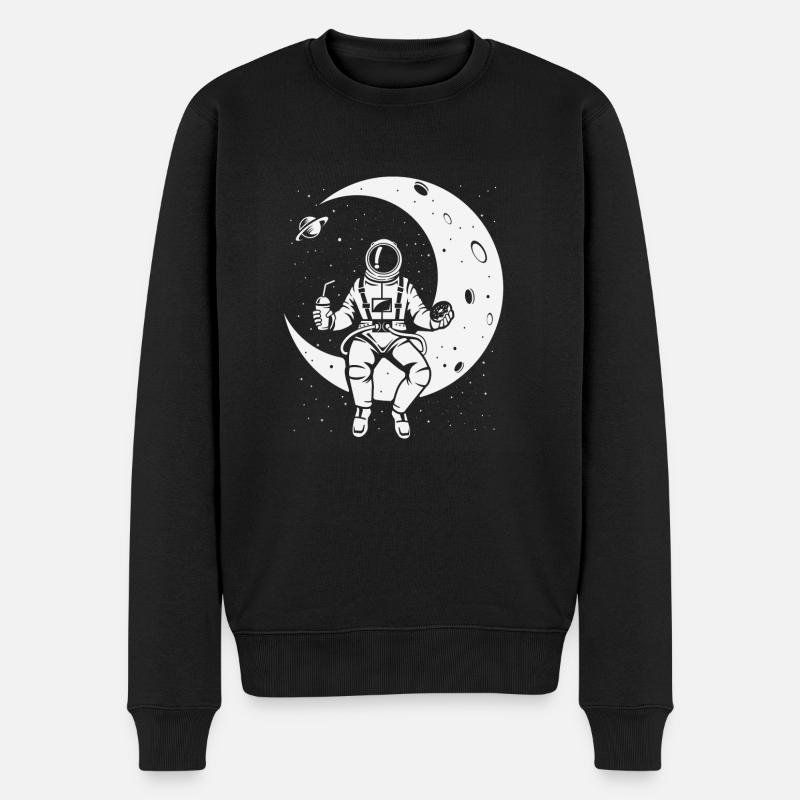 Mach mal ne Pause (W) - Männer Premium Bio Pullover - Schwarz
