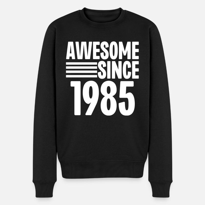 Génial depuis 1985 - Pull Premium bio Homme - noir