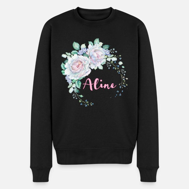 Pour Aline - Pull Premium bio Homme - noir