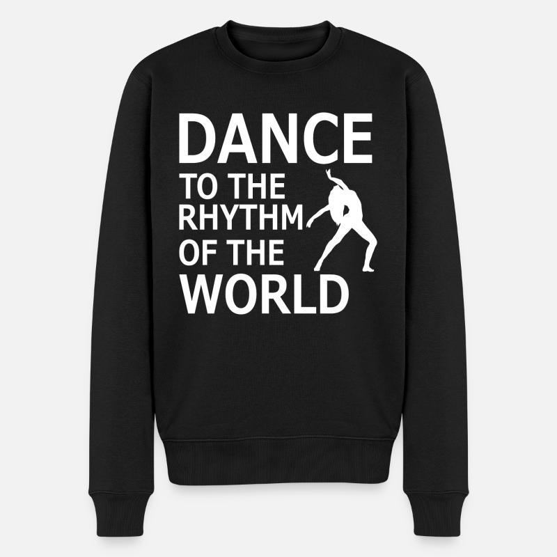 Danse Musique de danse - Pull Premium bio Homme - noir