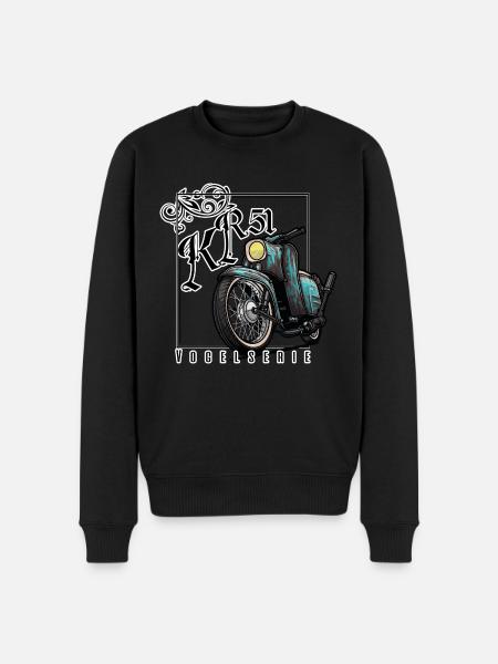 Schwalbe Tuning (türkis / Rost) // Illustration - Männer Premium Bio Pullover - Schwarz