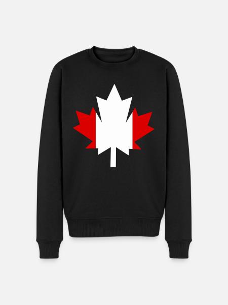 Canada Canada Maple Leaf - Men's Premium Organic Jumper - black