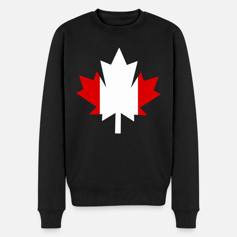 Canada Canada Maple Leaf - Men's Premium Organic Jumper - black