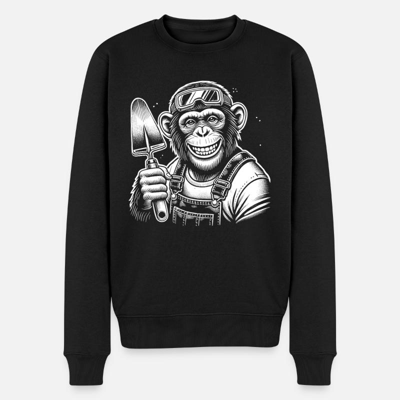 Maçon - Pull Premium bio Homme - noir