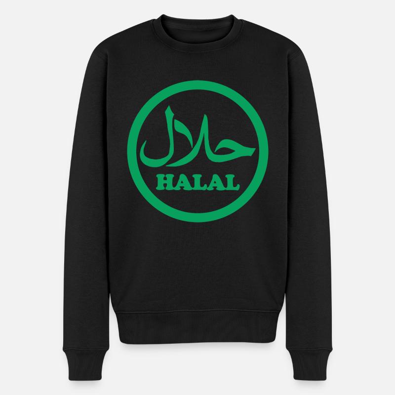 Halal wallah - Pull Premium bio Homme - noir