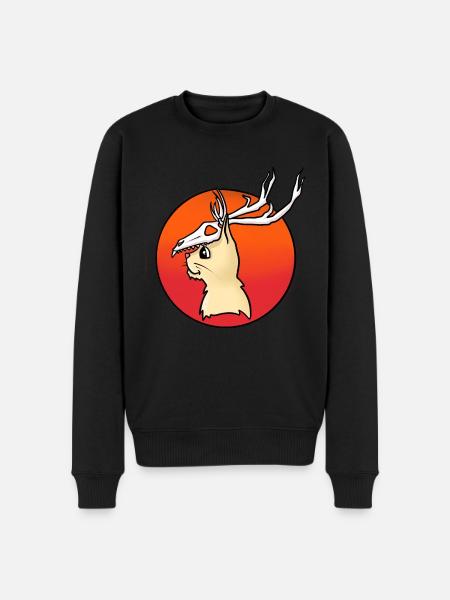 Wendigo Cat - Men's Premium Organic Jumper - black