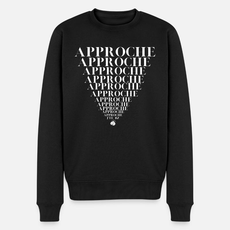 APPROCHE JTE BZ - Pull Premium bio Homme - noir