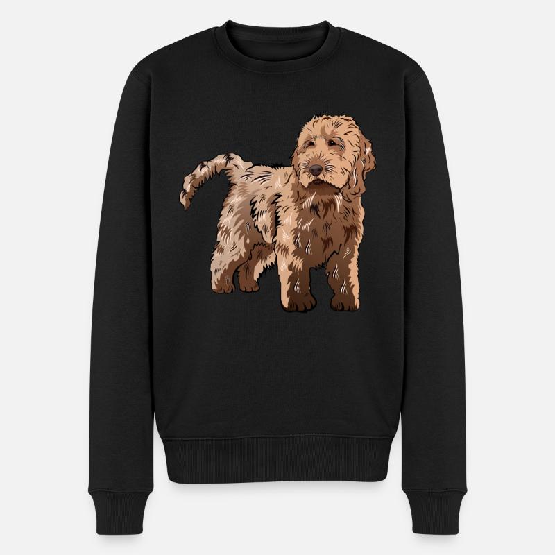 Cadeau de chien Cockapoo - Pull Premium bio Homme - noir