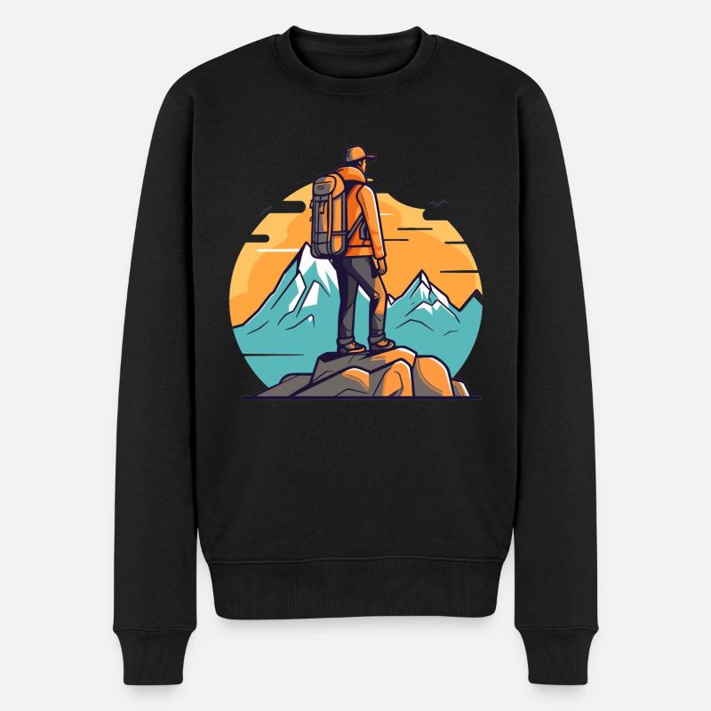 Errer - Pull Premium bio Homme - noir