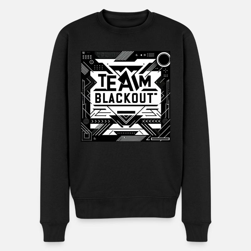 Panne d’électricité de l’équipe 4 - Pull Premium bio Homme - noir