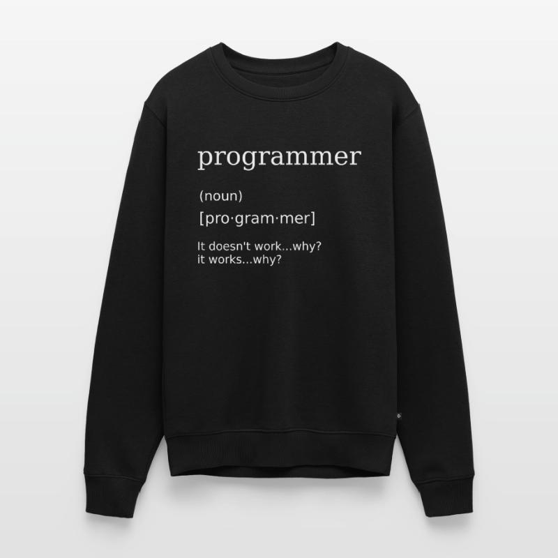 Programmierer Informatiker Programming Humor Männer Premium Bio Pullover