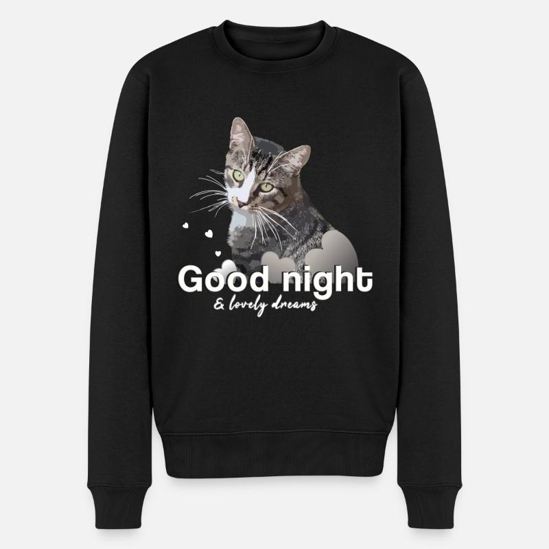 Chemise de sommeil bonne nuit bonne nuit - Pull Premium bio Homme - noir