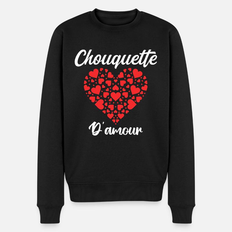 Chouquette - Pull Premium bio Homme - noir
